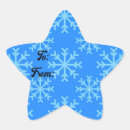 Search for blue snowflake stickers Cute