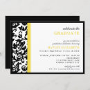 Search for damask graduation invitations College