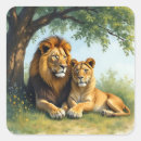Search for lion portrait stickers Nature