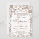 Search for 50th surprise invitations Terracotta