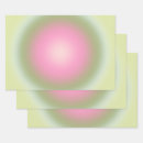 Search for pink and green wrapping paper Vintage