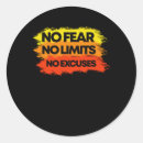 Search for no excuses stickers Sport