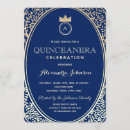 Search for royal blue and gold birthday invitations Crown