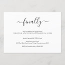 Search for finally engaged invitations Elegant