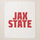 Search for team logo blankets Jacksonville state university logo