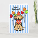 Search for golden retriever puppy birthday cards Cute