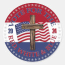 Search for red cross flag stickers Red white blue