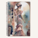 Search for feminine office supplies notebooks Watercolor