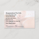 Search for acupuncture business cards Modern