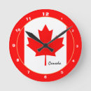 Search for canada day clocks Patriotic