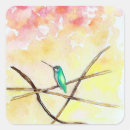 Search for hummingbird painting stickers Green