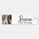 Search for pet bumper stickers Dog rescue