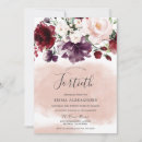 Search for watercolor 40th birthday invitations Pink