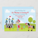 Search for knight birthday invitations Mediaeval