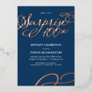 Search for surprise 100th birthday invitations Elegant