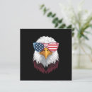 Search for american eagle invitations Red white blue