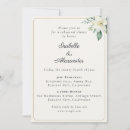 Search for garden rehearsal dinner invitations Watercolor floral