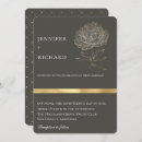 Search for grey and gold wedding invitations Chic