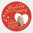 Search for thanks for coming stickers Elegant
