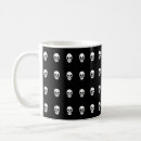 Search for skull mugs black and white