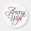 Search for army magnets Wife