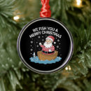 Search for fisherman christmas tree decorations Santa
