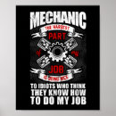 Search for auto parts posters Mechanic