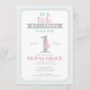 Search for pretty 1st birthday invitations Ballet