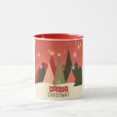 Search for retro christmas tree mugs Green