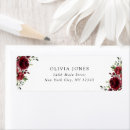 Search for with flowers return address labels Bride