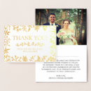 Search for botanical wedding thank you cards Foliage