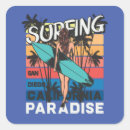 Search for vintage surfboard stickers California