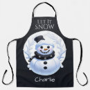 Search for let it snow aprons Snowflakes