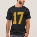 Search for number 17 tshirts 17th