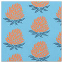 Search for blue orange fabric Pattern