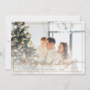 Search for simple photo christmas cards Calligraphy