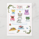 Search for paper doll cats For kids