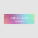 Search for rainbow name tags Minimalist