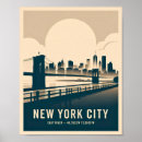 Search for york posters Brooklyn bridge