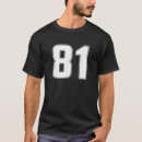 Search for number eighty tshirts Jersey
