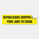Search for china bumper stickers America