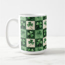 Search for celtic shamrock mugs Green