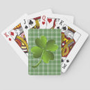 Search for 4 leaf clover playing cards Lucky