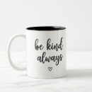 Search for kindness inspirational mugs Minimalist