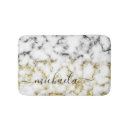 Search for white gold bath mats Black and white