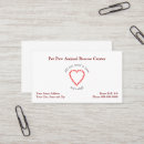 Search for animal rescue business cards Veterinarian