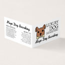 Search for dog boarding business cards Dogs