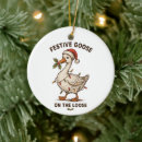 Search for goose christmas tree decorations Xmas