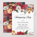 Search for floral thanksgiving invitations Watercolor