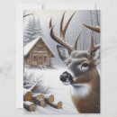 Search for buck christmas cards Rustic